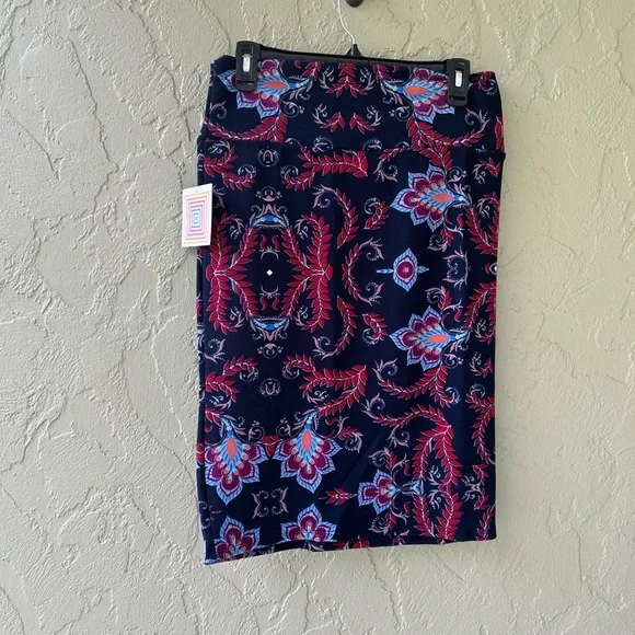 Floral LulaRoe skirt M - Picture 3 of 3